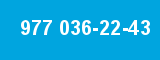 977 036-22-43 977 036-22-43